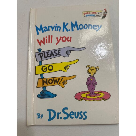 Marvin K. Mooney Will You Please Go Now! By Dr. Seuss Bright & Early Books For B - Picture 1 of 3